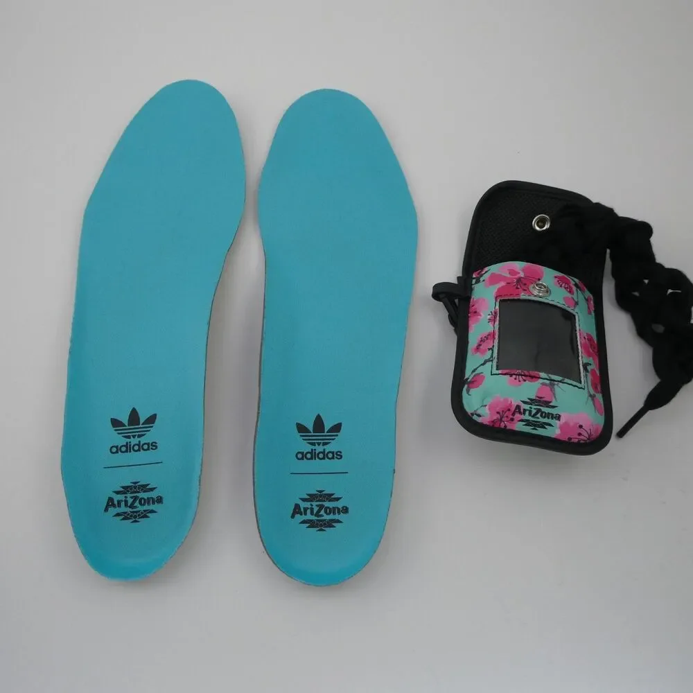 adidas Mens 9.5 Womens 11 Arizona x Superstar Have an Iced Day Teal White GZ2871